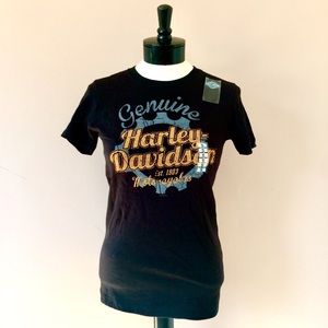 Harley Davidson Black Shirt Women’s Small